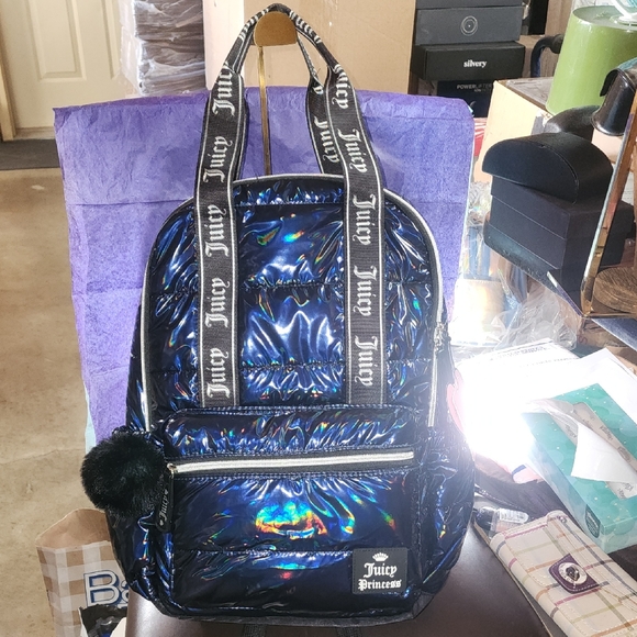 Juicy Princess NwtIrredescent Full Sz. Backpack NWT